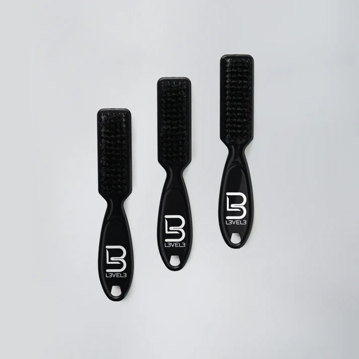 L3V3 Clipper/Fade Brush Set, 3pc