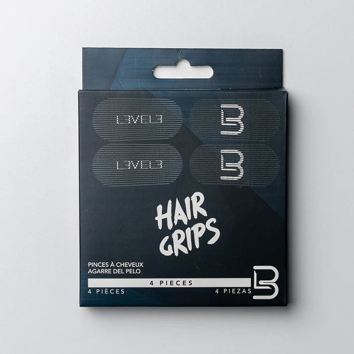 L3V3 Hair Grips, 4pc