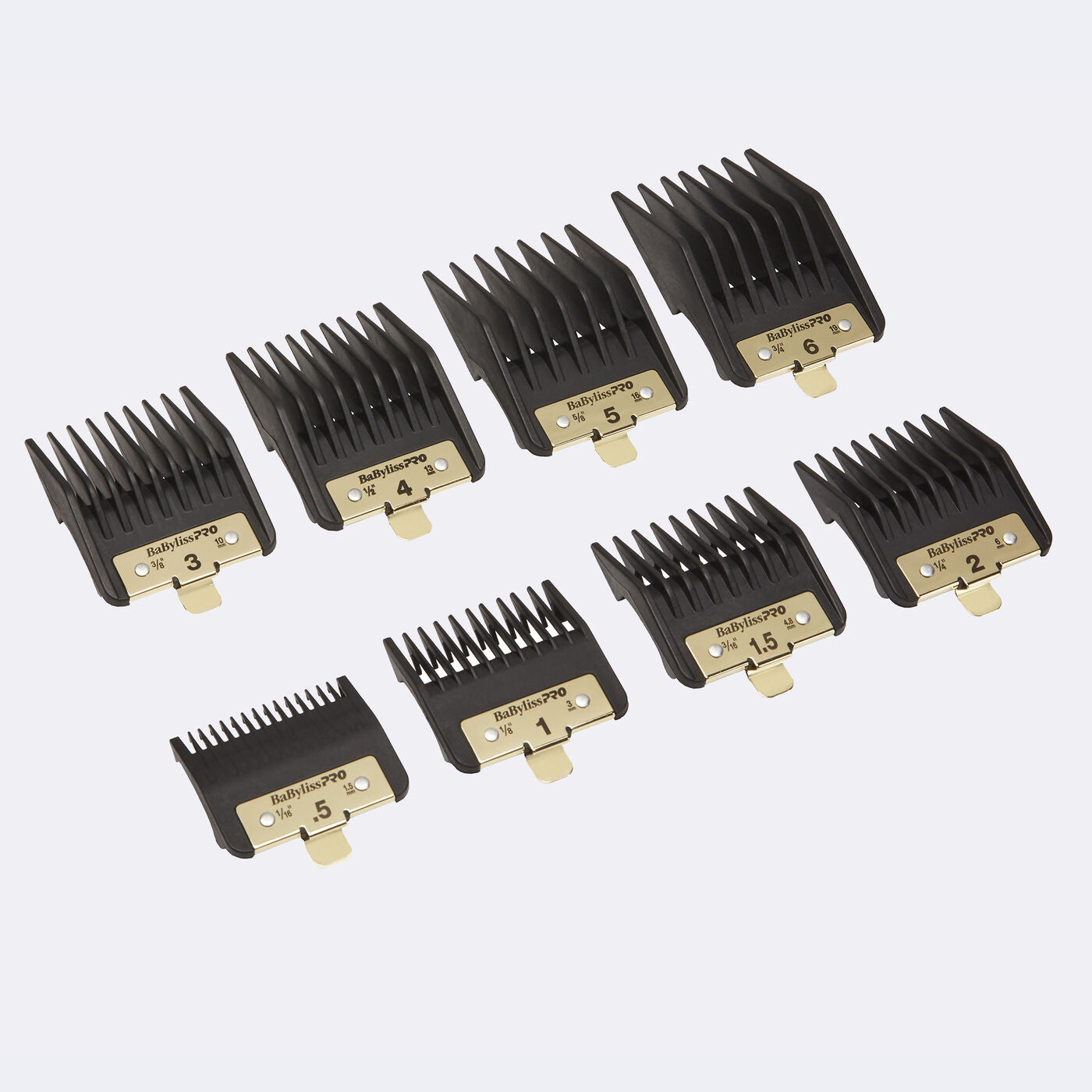 BaBylissPRO® Premium Clipper Guards, 8pc