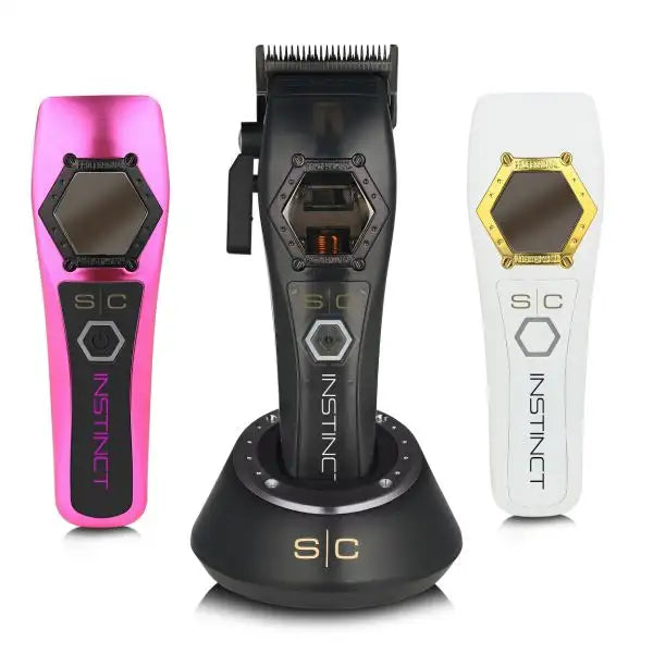 StyleCraft Instinct Metal Clipper (Pink, Black, White)