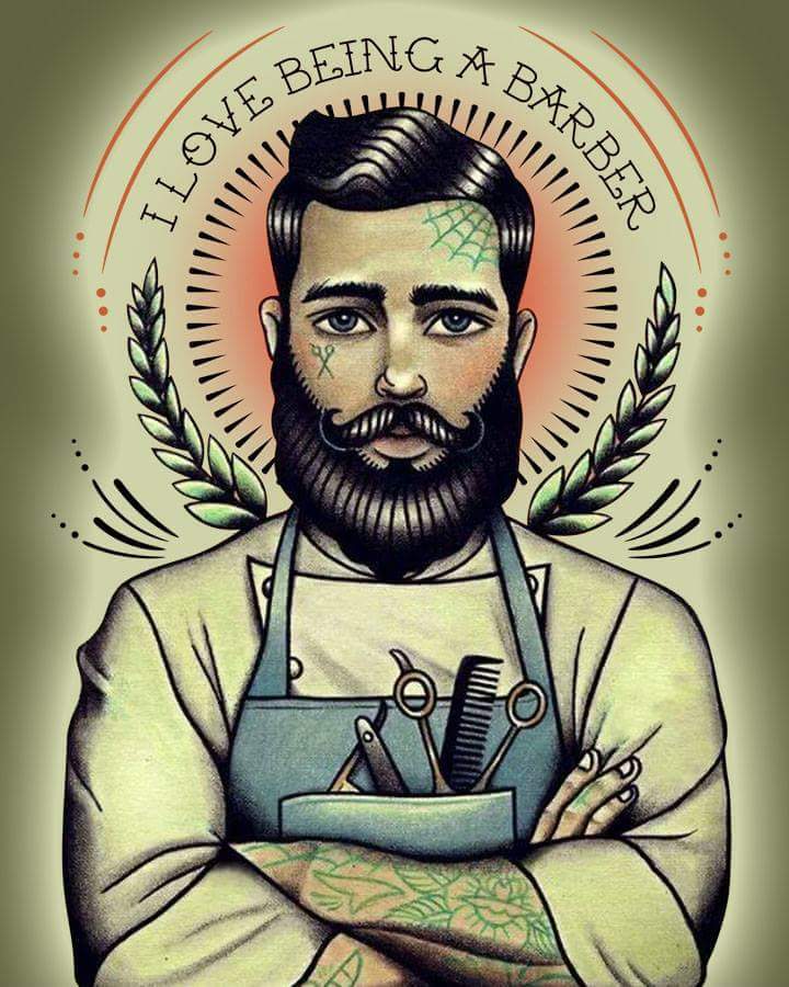 i love being a barber