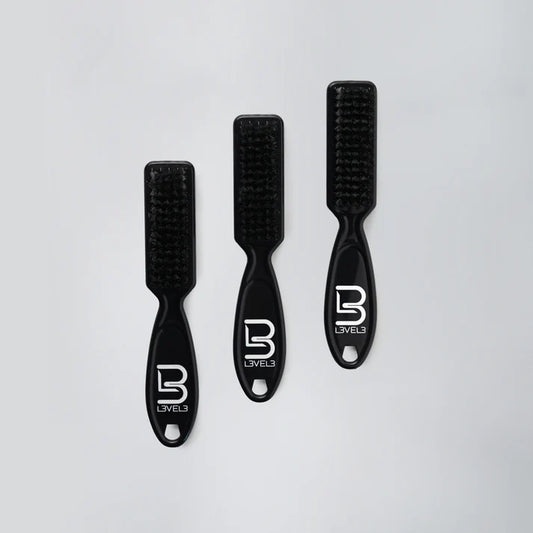 L3V3 Clipper/Fade Brush Set, 3pc