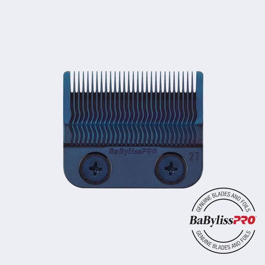 BaBylissPRO® Blue Titanium Metal-Injection Molded Precision Fine Detailing Clipper Blade